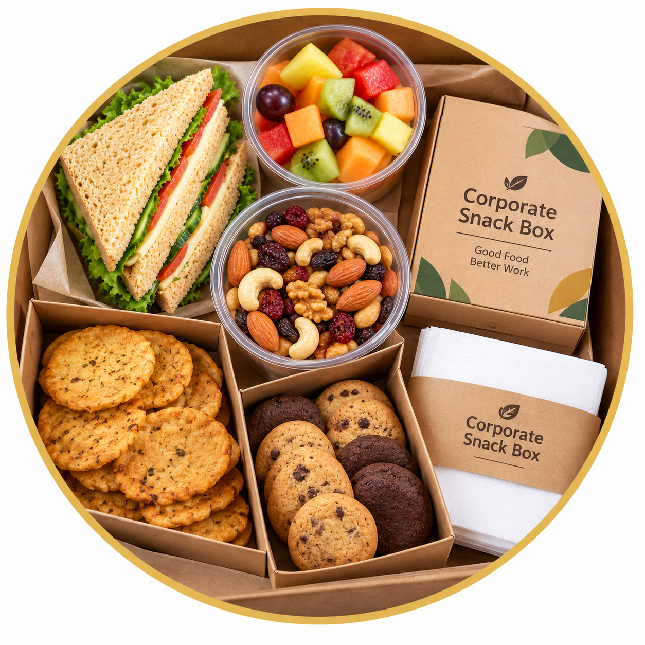 Business snack boxes Hyderabad for employees